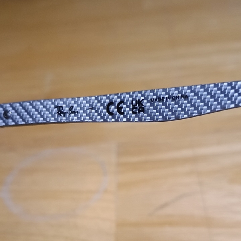 Ray-Ban Black Carbon Fiber Glasses - Picture 5 of 8